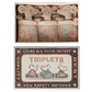 Maileg Baby Mice In Matchbox - Checker Triplets