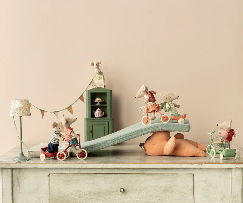 Maileg Mouse Tricycle Basket
