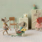 Maileg Big Sister Tricycle Mouse with Bag