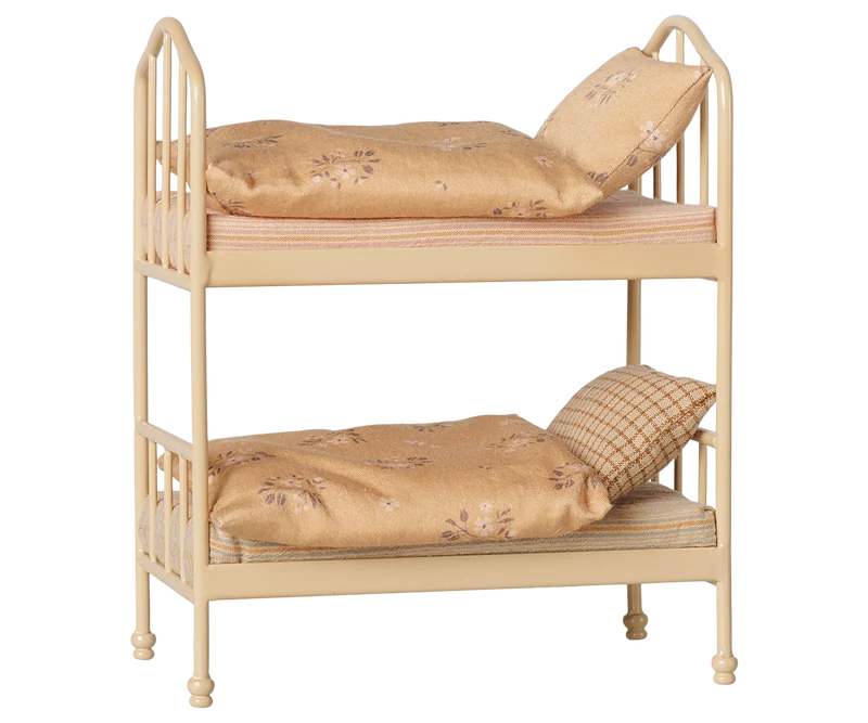 Maileg Mouse Bunk bed - Wheat
