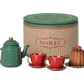 Maileg Christmas Tea Party, Mouse - Red/green