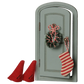 Maileg Christmas Mouse Door Set