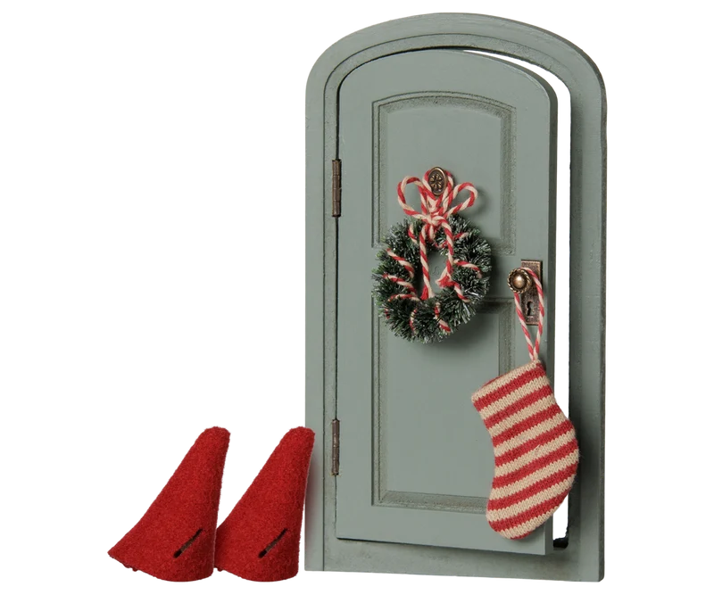 Maileg Christmas Mouse Door Set