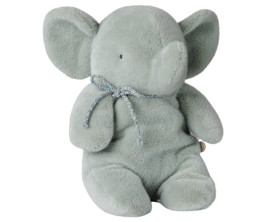 Maileg Elephant Plush - Soft Mint -Medium