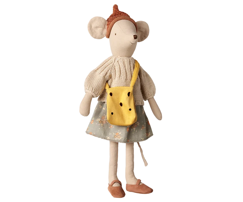 Maileg Mouse Cheese Bag - Medium