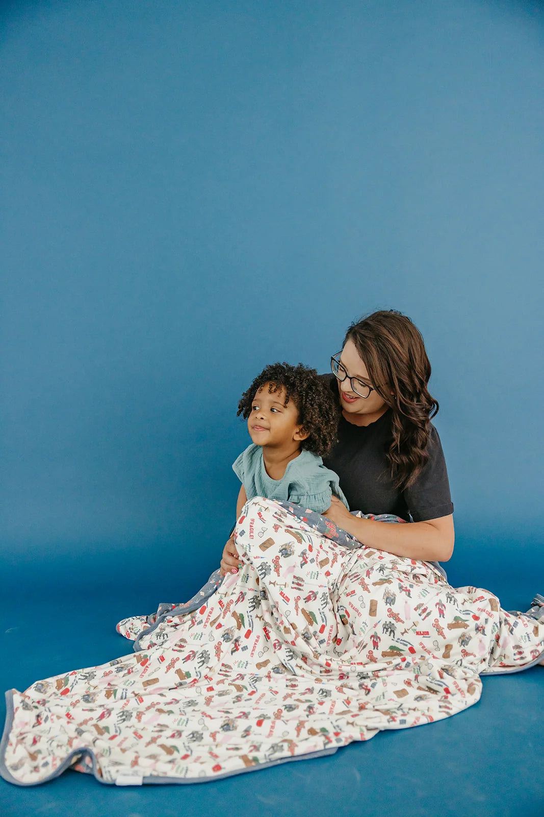 Copper Pearl Three-Layer Jumbo Quilt - a Christmas Story