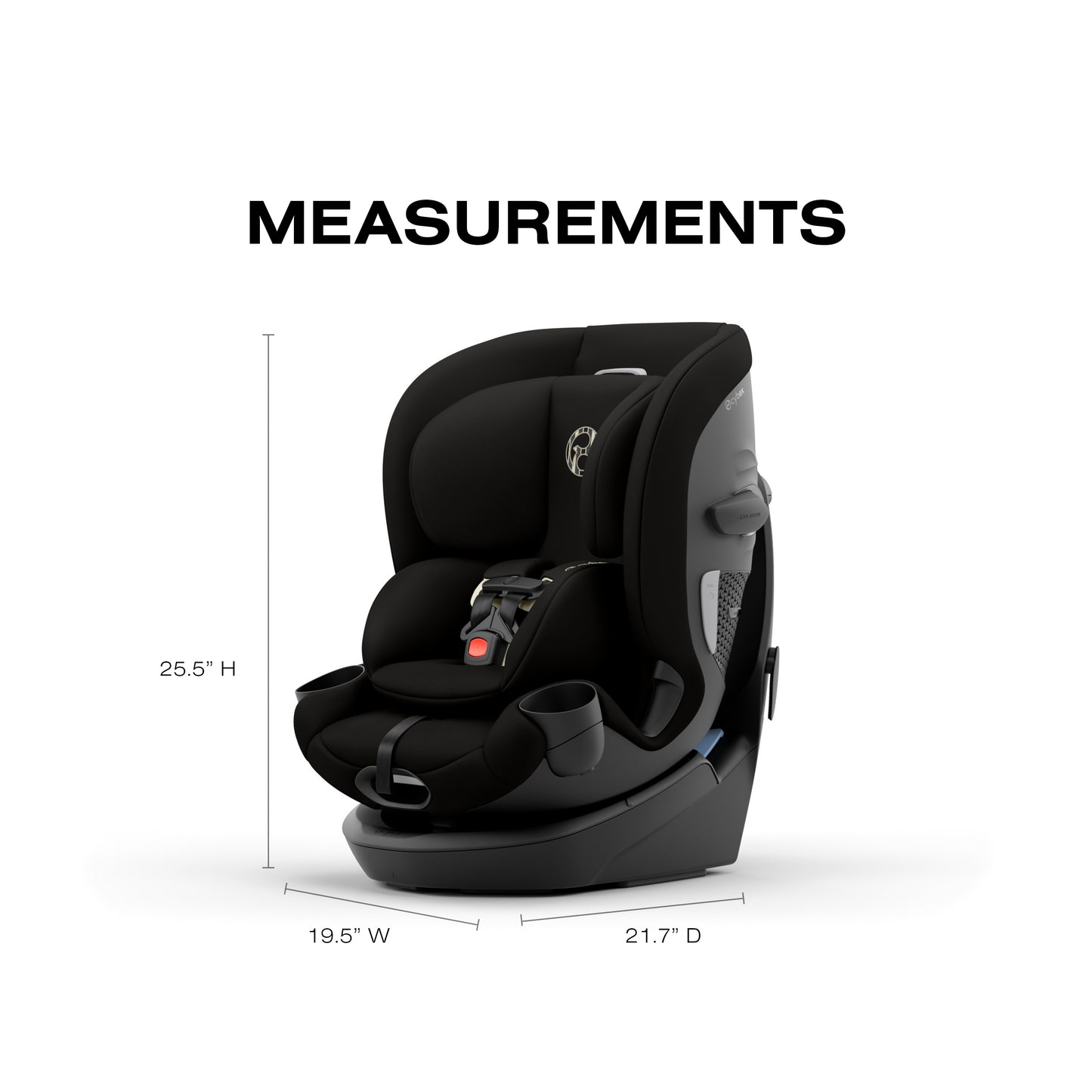 Cybex Callisto G 360 SELECT Rotating All-in-One Convertible Car Seat