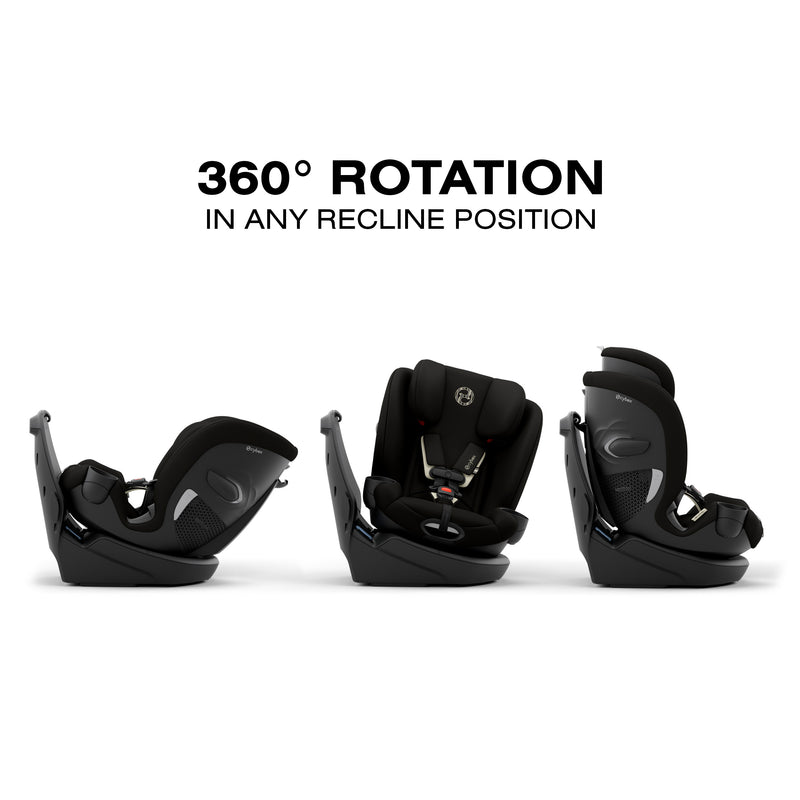 cybex isofix 360 Callisto G 360 Select Rotating All-in-One Convertible Car Seat by Cybex Grey