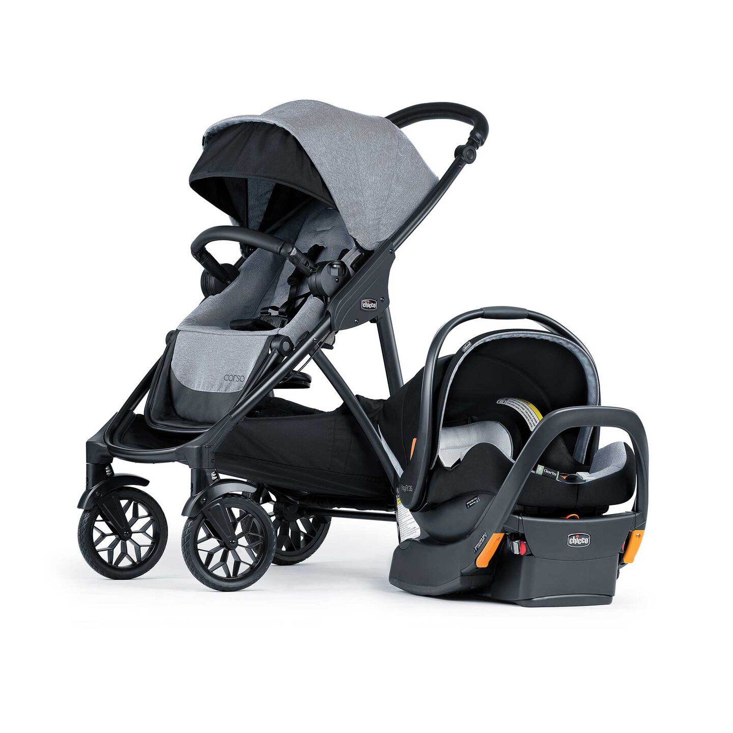 NICE to meet YOU !! gracolle CANBA!! チトセ Chicco Corso LE ClearTex Modular Travel System | The Baby Cubby