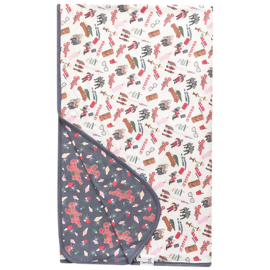 Copper Pearl Three-Layer Jumbo Quilt - a Christmas Story