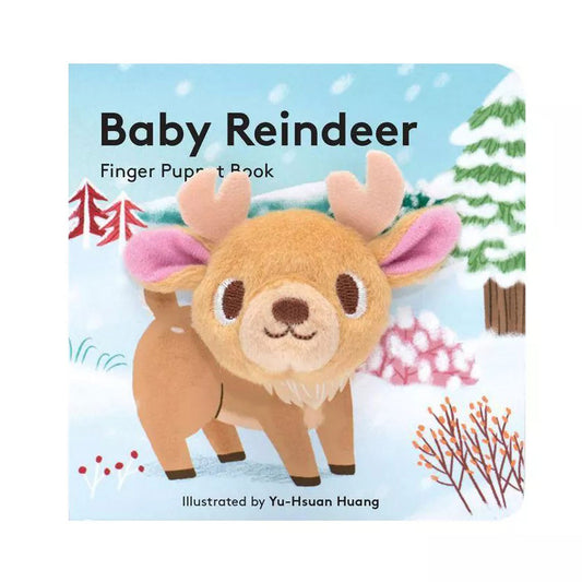 Chronicle Books Finger Puppet Board Book - Baby Reindeer