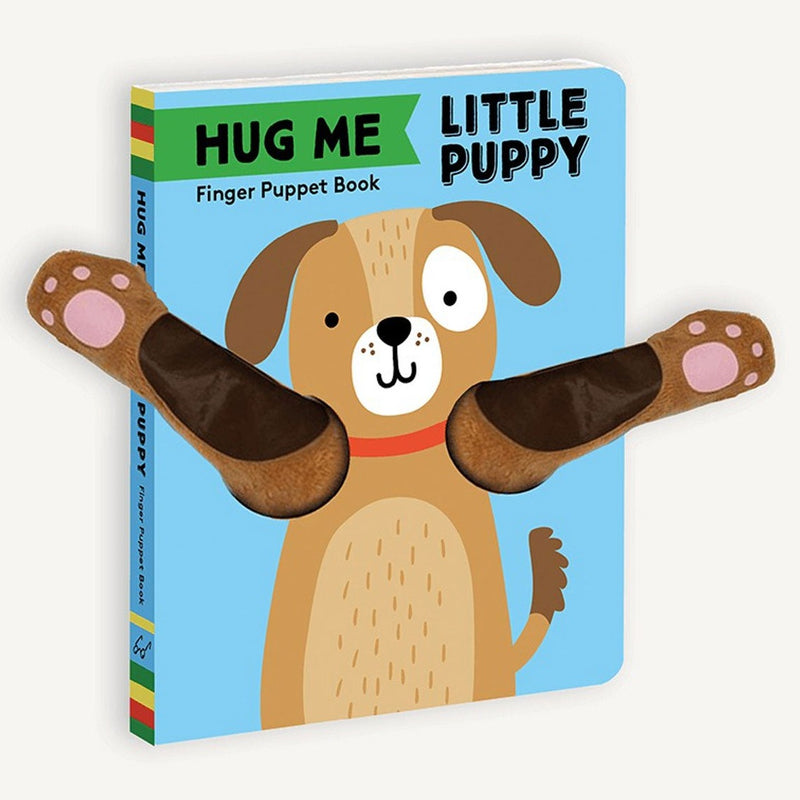 Chronicle Books Hug Me Finger Puppet Book - Little Puppy