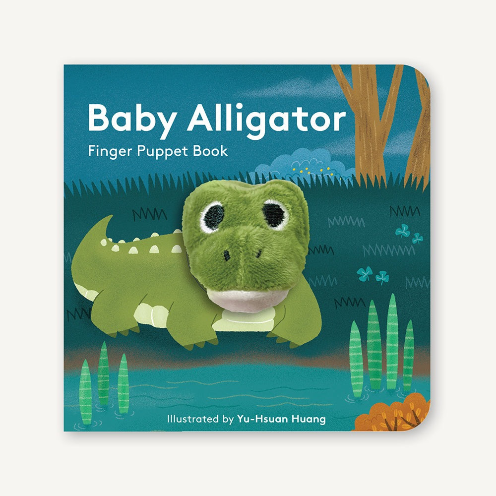 Chronicle Books Finger Puppet Board Book - Baby Alligator