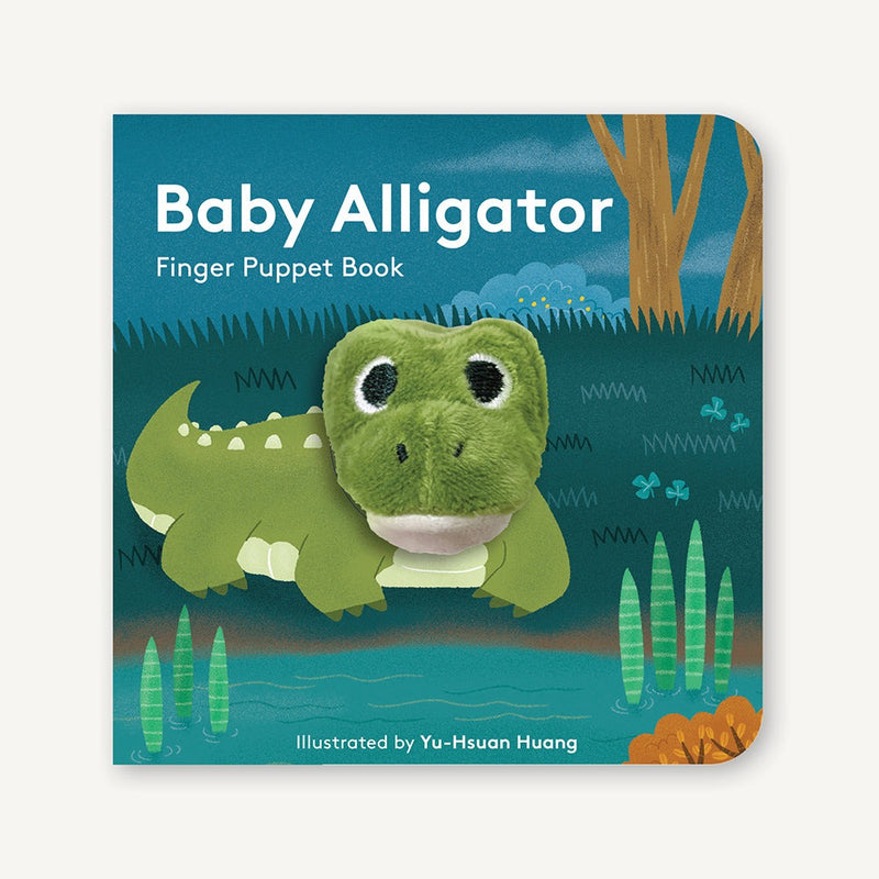 Chronicle Books Finger Puppet Board Book - Baby Alligator