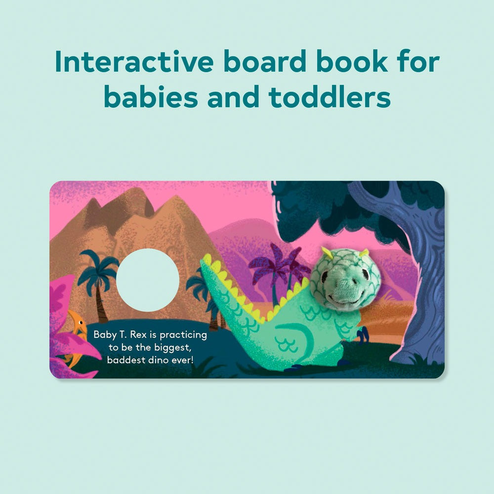 Chronicle Books Finger Puppet Board Book - Baby T. Rex