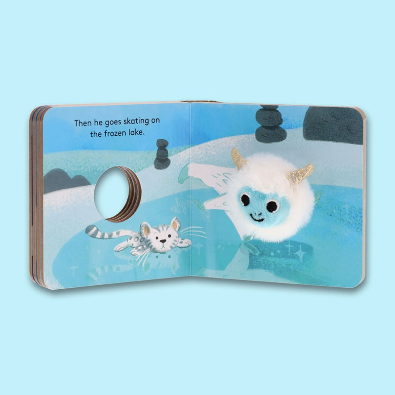 Chronicle Books Finger Puppet Board Book - Baby Yeti