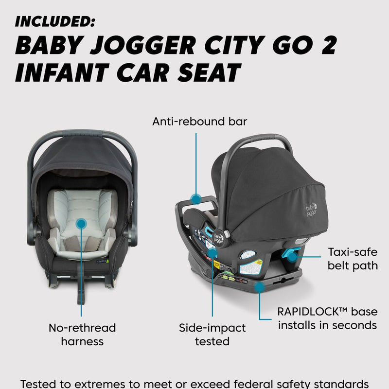 Baby Jogger City Go 2 Infant Car Seat Features