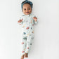 Kyte Baby Zippered Romper in City Vehicles