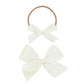 Lou Lou and Company Satin Bow Headband - Small