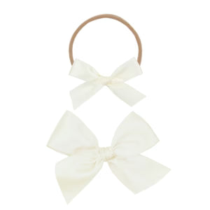 Lou Lou and Company Satin Bow Headband - Small
