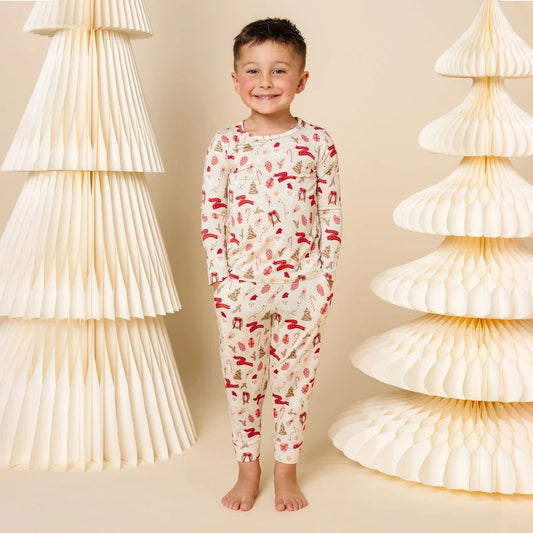 Lou Lou and Company Kids Loungewear Set - Mistletoe