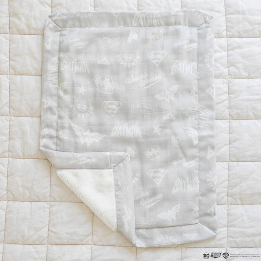 Saranoni Muslin / Lush Blanket - Justice League
