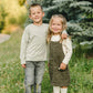 Mebie Baby Green Corduroy Dress