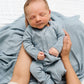 Lou Lou and Company Plush Knit Zipper Footie - Miller