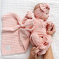 Lou Lou and Company Plush Knit Zipper Footie - Piper