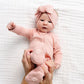 Lou Lou and Company Plush Knit Zipper Footie - Piper