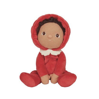 Olli Ella Dinky Dinkums Doll - Marley Mushroom - Red