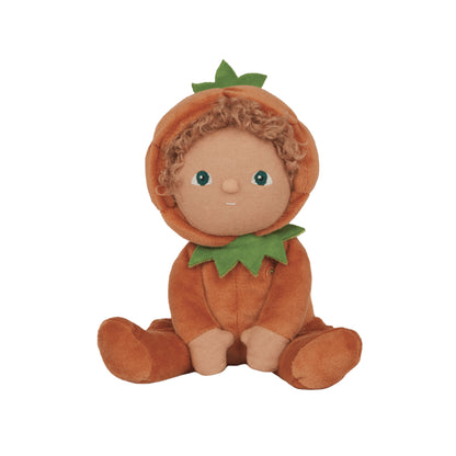 Olli Ella Dinky Dinkums Doll - Perry Pumpkin - Orange