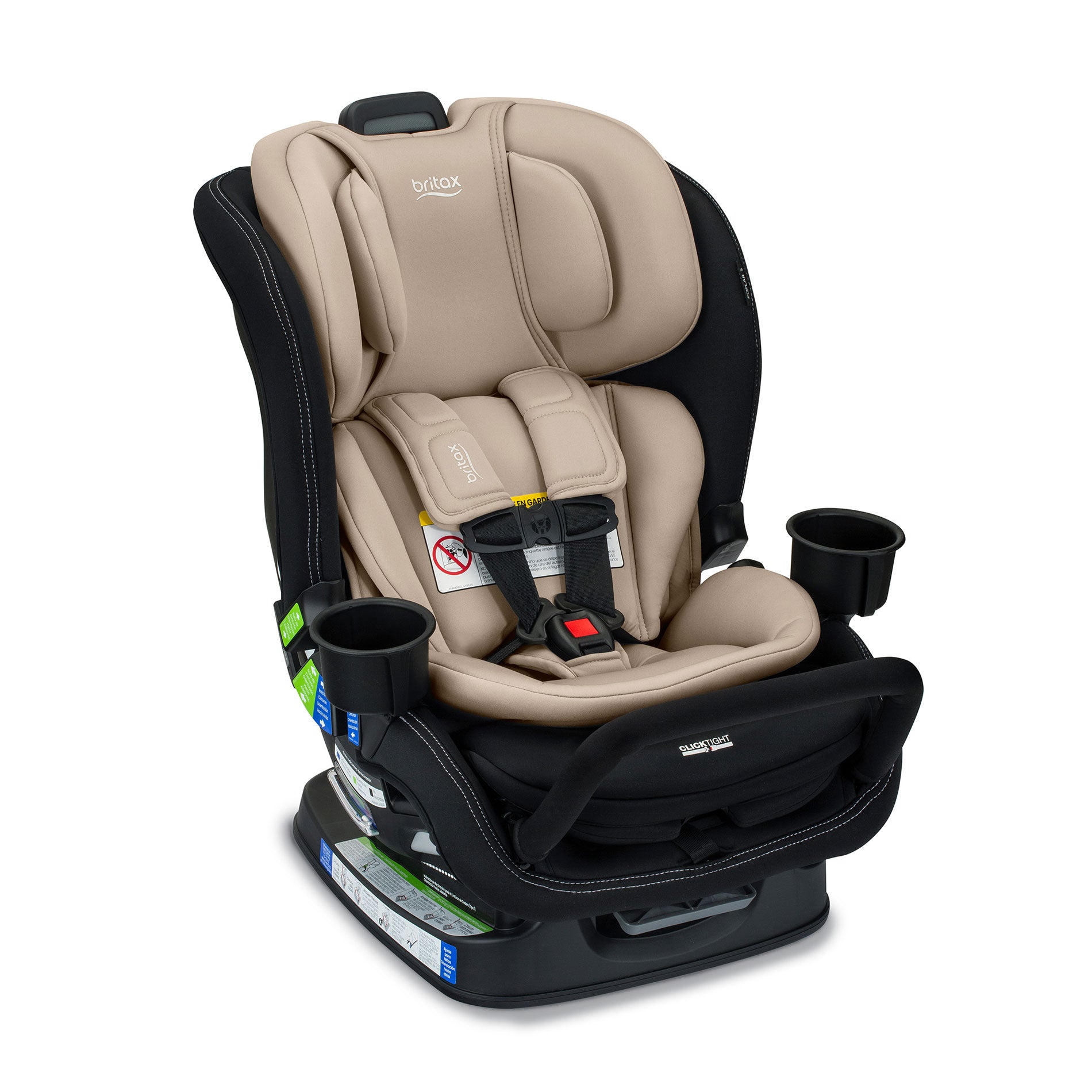 Britax Poplar S ClickTight Convertible Car Seat - Sand Onyx