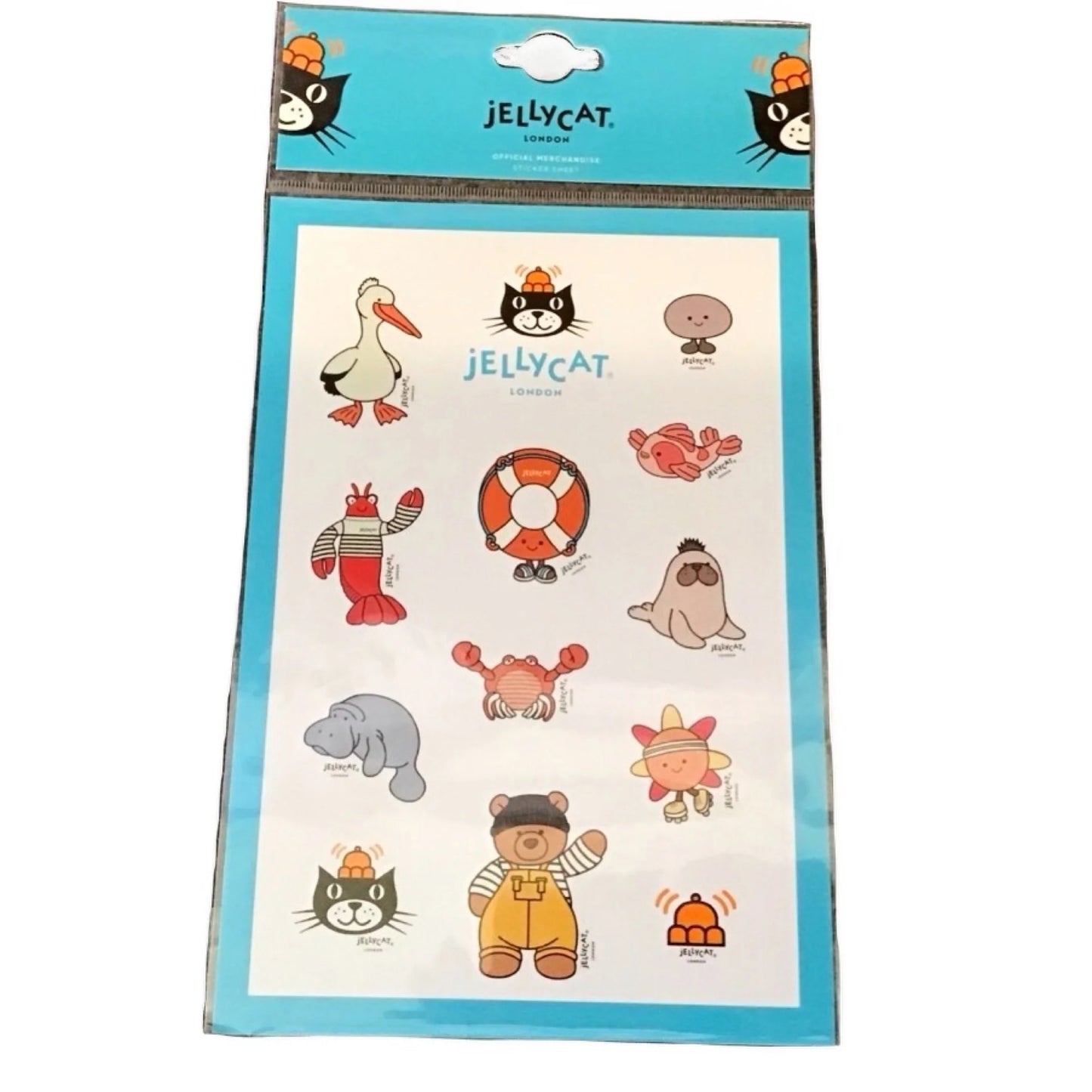 Jellycat High Summer Stickers Single Sheet