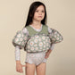 Girl wearing Current Tyed Clothing "Sea" You on Top - Swim Floaties - Sage Daisies