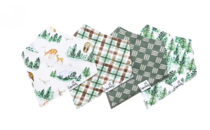 Copper Pearl Baby Bandana Bibs