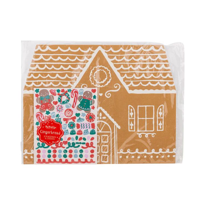My Minds Eye Gingerbread Placemat with Stickers