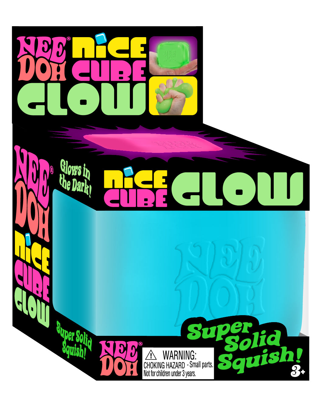 Schylling Needoh Glow Nice Cube
