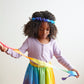 Sarah's Silks Rainbow Garland Ribbon Headband