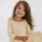 Good Apples Kids 3/4 Sleeve Twirl Dress - Buttercup