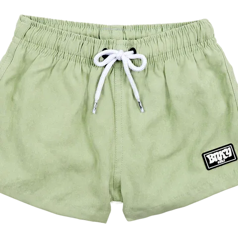 BinkyBro Green Suede Swimsuit