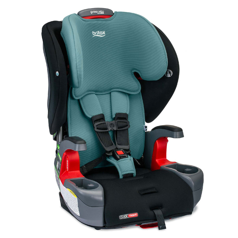 Britax Grow With You ClickTight Harness-2-Booster Car Seat (Green Contour)
