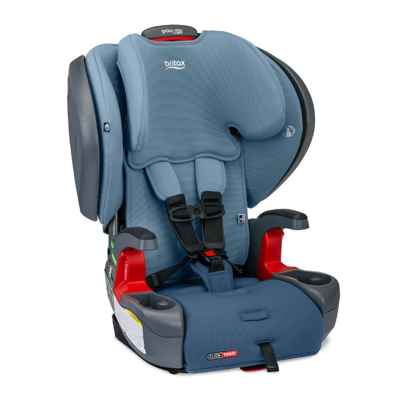 Britax Grow With You ClickTight Plus Harness-2-Booster Seat - Blue Ombre Safewash