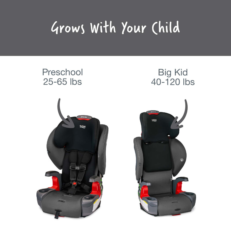 britax monarch booster seat Britax Grow With You Harness Booster Car Seat