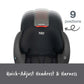 Britax Grow With You Harness-2-Booster Seat Features - Mod Black Safewash