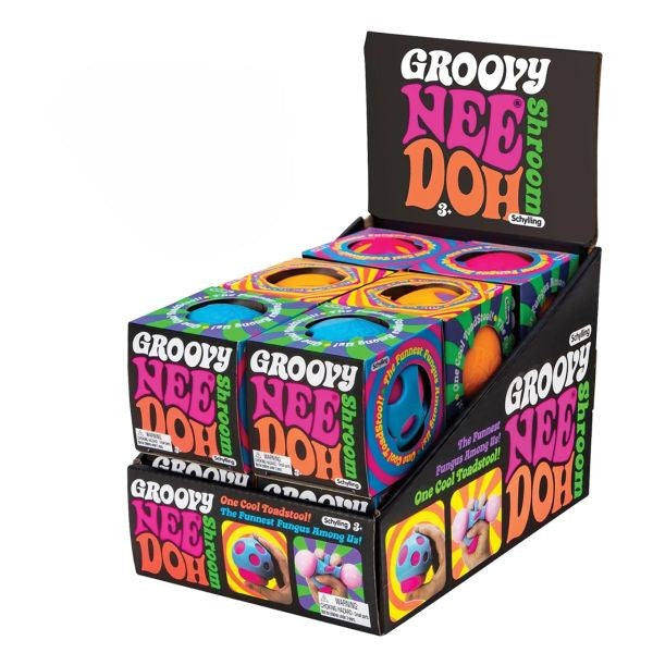 Schylling NeeDoh Groovy Shroom