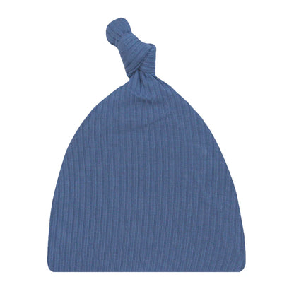 Lou Lou and Company Ribbed Top Knot Hat