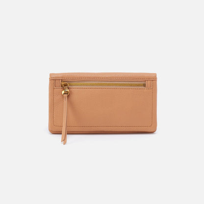 Hobo Bags Lumen Continental Wallet - Pebbled Leather - Sandstorm