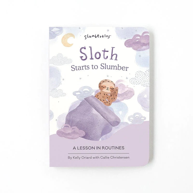 Slumberkins Sloth Book - Hazel / Sand