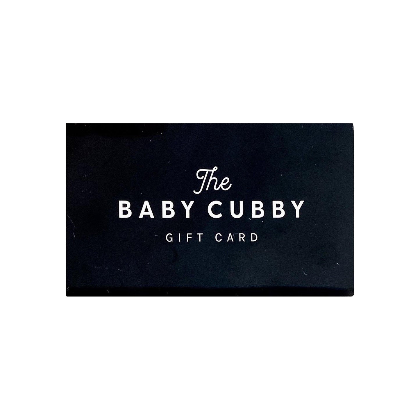 Baby Cubby Gift Card